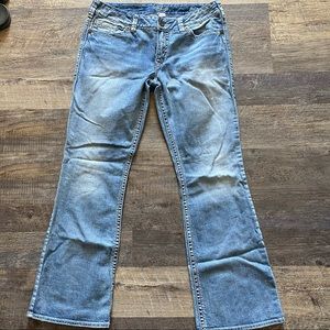 Womens SILVER brand jeans
